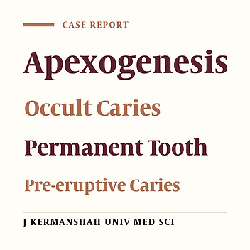 Management of Severe Pre-eruptive Caries in First Permanent Molar: A Case Report