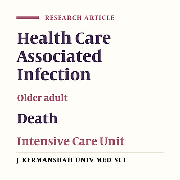 Predictors of In-ICU Mortality Among Older Patients with Healthcare-Associated Infection: A Cohort Study