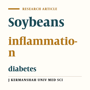 The effects of soybean-flour-enriched bread intake on inflammatory markers among type 2 diabetic women: a cross-over randomized controlled clinical trial