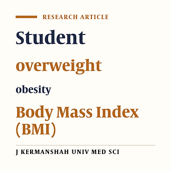 Determinants of overweight and obesity in the middle school students of Pakdasht city, Tehran province