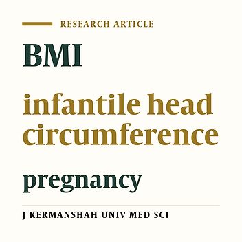The relationship between maternal pregestational body mass index and head circumference of infants