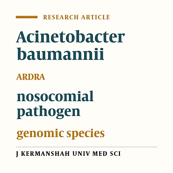 Identification of Acinetobacter baumannii via amplified ribosomal DNA restriction analysis
