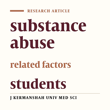 Substance abuse prevalence and related factors to it, among students of Kermanshah University of Medical Science in 2011