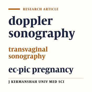 Diagnostic index of doppler sonography in ectopic pregnancy