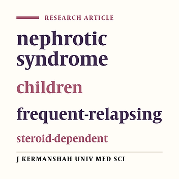 Levamisole effect in children with frequently relapsing or steroid-dependent idiopathic nephrotic syndrome