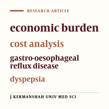 Cost analysis of upper gastrointestinal disorders in Tehran province: A population-based study, 2005-2006