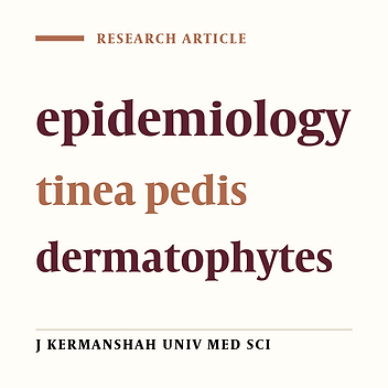 The study of epidemiological indices of Tinea Pedis in patients who referred to medical mycology lab of Kermanshah University of Medical Sciences 1993-2010