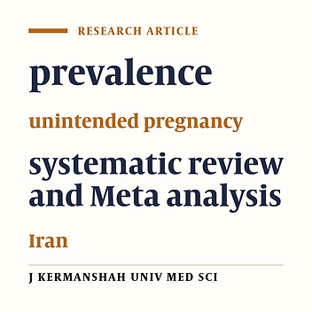 A meta analysis and systematic review of the unintended pregnancy prevalence in Iran (1995-2008)