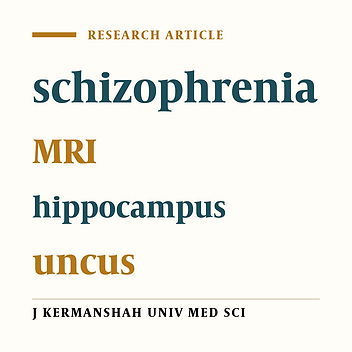 The comparison of findings obtained by brain magnetic resonance imaging in schizophrenic and non-schizophrenic patients