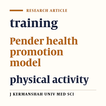 The effect of health promotion model-based training on promoting students’ physical activity