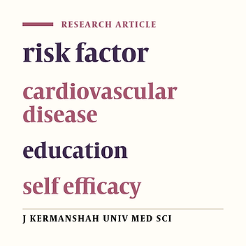 The effect of education on promoting self efficacy in patients with cardiovascular disease