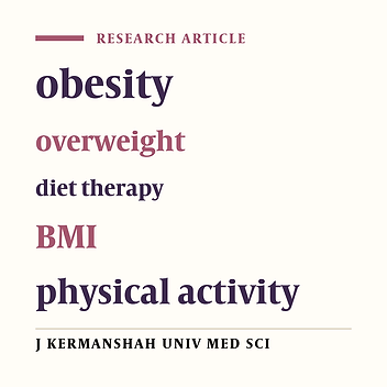The effect of nutritional intervention and physical activities on weight reduction