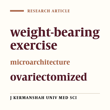 Effects of endurance exercises on microarchitecture of proximal tibia in ovariectomized rats