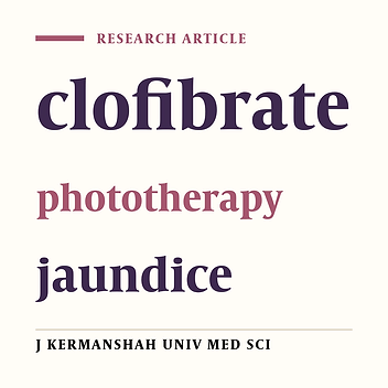The effect of clofibrate and phototherapy on physiological jaundice in term newborns