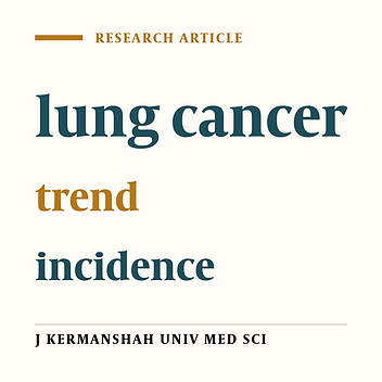 Trend in lung cancer incidence in Kermanshah province -Iran, 1997-2007