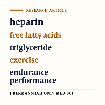Effect of heparin infusion on free fatty acids and triglyceride level during submaximal exercise