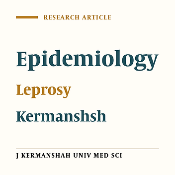 Epidemiology of leprosy in Kermanshah province from 2003 to 2008