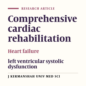Changes in exercise capacity and modifiable risk factors after a comprehensive cardiac rehabilitation in patients with and without left ventricular systolic dysfunction