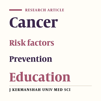 Modeling of knowledge of risk factors and sings of cancer using latent class regression