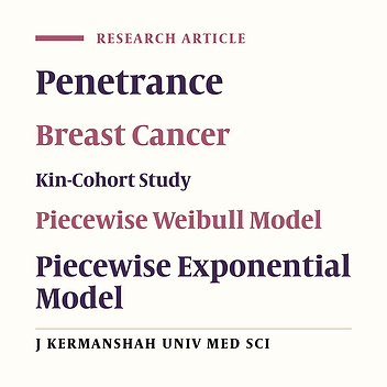 Penetrance Estimation in Breast Cancer Patients via Modified Kin-Cohort Method