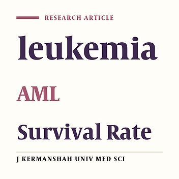 A 5-Year- study on Children with Acute Myelocytic Leukemia/AML, Ahvaz Shafa Hospital (1996-2001)