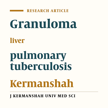 Frequency of hepatic granuloma in smear- positive tuberculosis