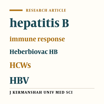 Immune response to hepatitis B vaccine in health care workers of Kermanshah