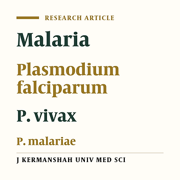 Epidemiology of malaria in Hamadan province during  a  20 -year period (1980-2001)