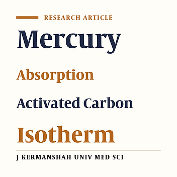 The study of Effective Factors in Mercury Removed from Aqueous Solutions Using Granular Activated Carbon