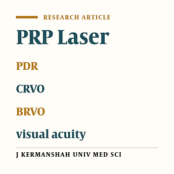 The Effect of Laser Therapy on Visual Acuity in Patients with PDR, BRVO and CRVO