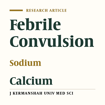 Serums Sodium & Calcium Level in Children with Simple and Recurrent Febrile Convulsion
