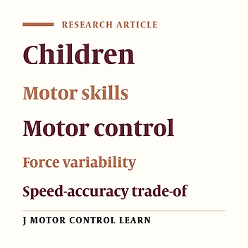Examining Impulse-Variability Theory and the Speed-Accuracy Trade-Off in Children's Kicking Performance