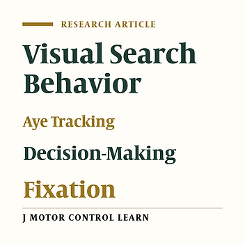 Comparison of Decision-making and Visual Search Behavior of Expert and Novice Players in Position of 5 vs. 5 Attacks