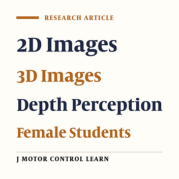 Reduce Depth Perception Error by Viewing 3D Images Compared to 2D Images