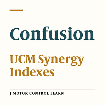 Let’s Avoid Confusion in Notation of UCM Synergy Indexes