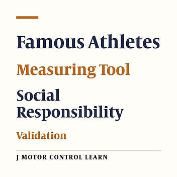 Cover image of the article: Construction and Validation of the Scale of Measuring the Social Responsibility of Famous Iranian Athletes