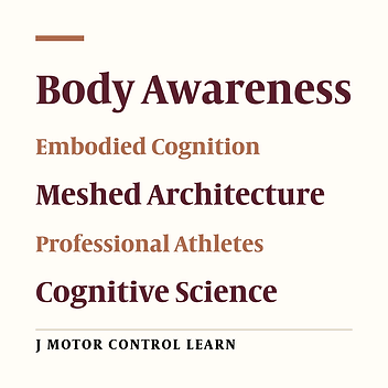 Implicit or Explicit Body Awareness: which is more Efficient for Professional Athletes? Application of Embodied Cognition in Sport Science