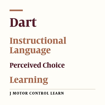 The Effect of Instructional Language Types on Perceived Choice, and the Learning of a Sports Skill