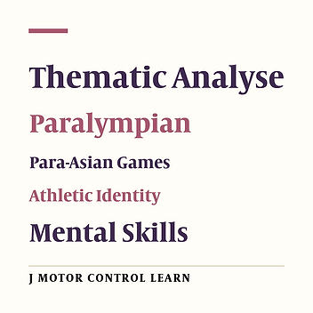 Psychological Characteristics of Iranian Para-athletes