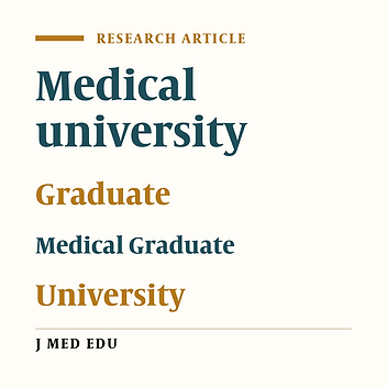 The Present And Future Situation Of The Medical University Graduates: Needs, Potentials And Realities