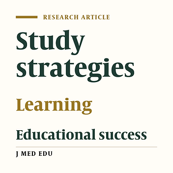 Learning And Study Strategies Of Medical Students In Mashhad University Of Medical Sciences & Health Services