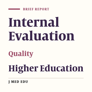 Objective-Based Internal Evaluation In Educational Programs In Universities Of Medical Sciences
