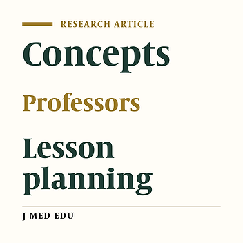 Medical Faculty Members' Attitude On Lesson Planning Semnan University Of Medical Sciences