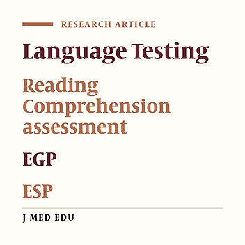Can ESP be tested by EGP?