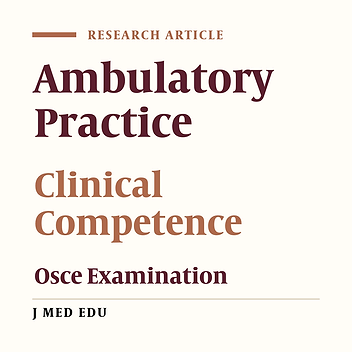 Evaluation Of Medical Intern’s Competence About Ambulatory Prevalent Diseases