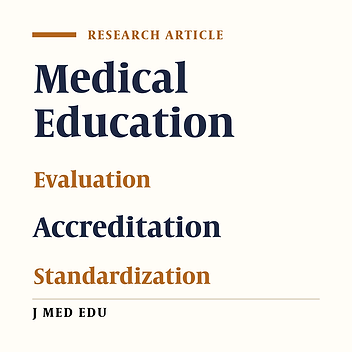 Reorientation Of Educational Deputy Of Ministry Of Health And Medical Education In Accreditation And Evaluation