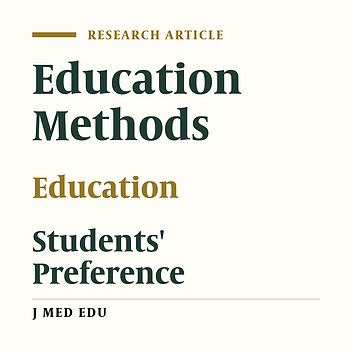 Students' Viewpoints On The Educational Methods Used In Shaheed Sadoughi University Of Medical Sciences