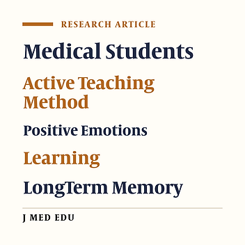 There Is Much Scope For Explorative Learning And Long-Term Memory In Active Teaching Process