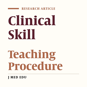 Evaluating The Effect Of Physical Examination Training On The Competency Of Medical Students