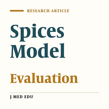 A Course Evaluation Tool Based on SPICES Model, and its Application to Evaluation of Medical Pharmacology Course
